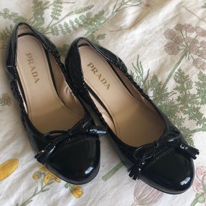 Classic Prada Ballet Flats